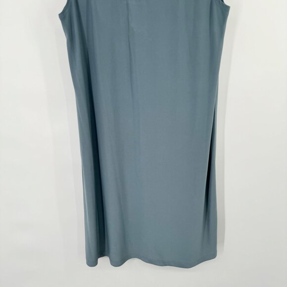 R&M Richards Sleeveless Beaded Neckline Shift Dress Size 6  Gray Women's - Picture 5 of 16